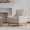 Grey Abstract Woven Pattern Upholstery Fabric by The Yard - SKU: Winston Dove